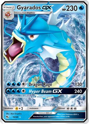 Gyarados GX - 016/68 - Ultra Rare
