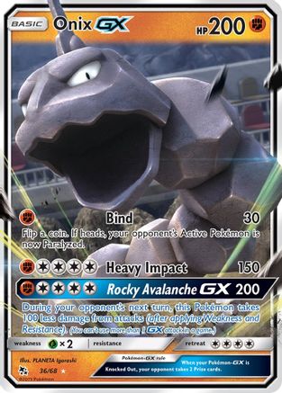 Onix GX - 036/68 - Ultra Rare