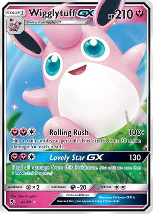 Wigglytuff GX - 042/68 - Ultra Rare