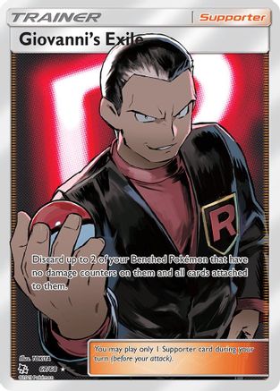 Giovanni's Exile (Full Art) - 067/68 - Ultra Rare
