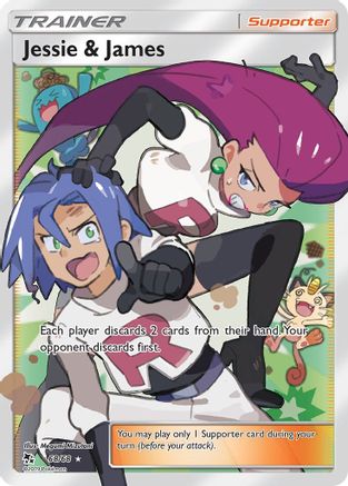 Jessie & James (Full Art) - 068/68 - Ultra Rare