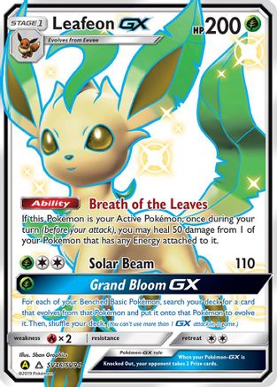 Leafeon GX - SV46/SV94 - Shiny Holo Rare