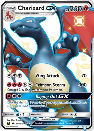 Charizard GX - SV49/SV94 - Shiny Holo Rare