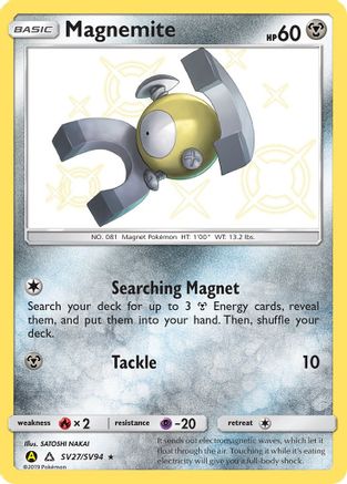 Magnemite - SV27/SV94 - Shiny Holo Rare