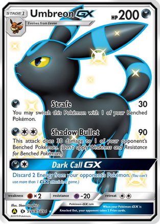 Umbreon GX - SV69/SV94 - Shiny Holo Rare