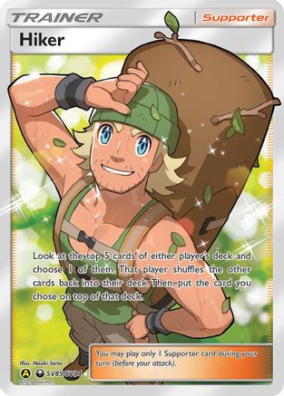 Hiker - SV85/SV94 - Shiny Holo Rare