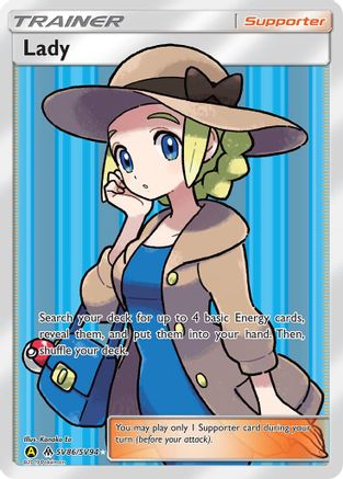 Lady - SV86/SV94 - Shiny Holo Rare
