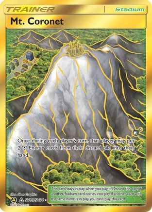 Mt. Coronet - SV89 - Shiny Holo Rare