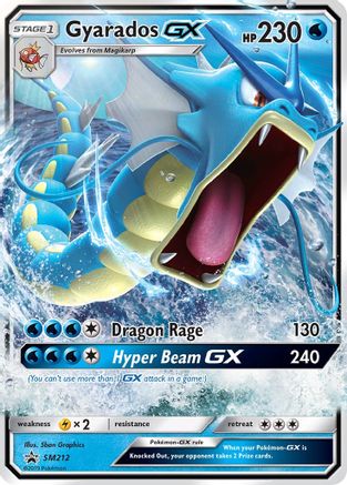 Gyarados GX - SM212 - Promo - Holofoil