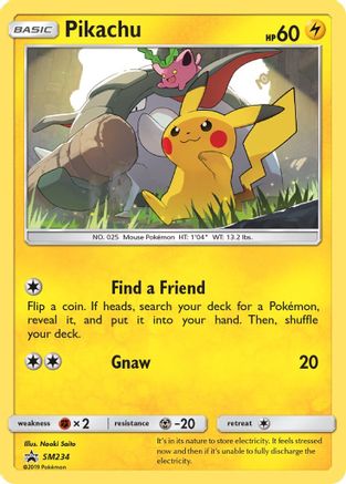 Pikachu - SM234 - Promo - Holofoil