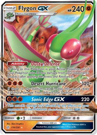 Flygon GX - 110/236 - Ultra Rare