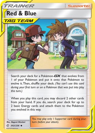 Red & Blue - 202 - Uncommon - Reverse Holofoil