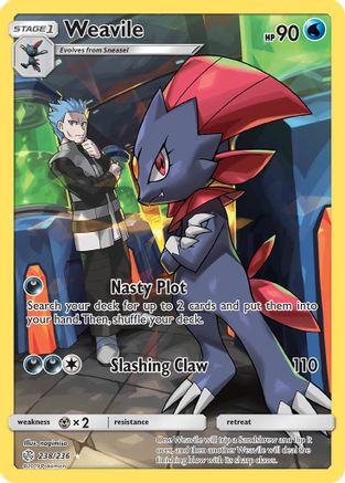 Weavile (Secret) - 238/236 - Secret Rare