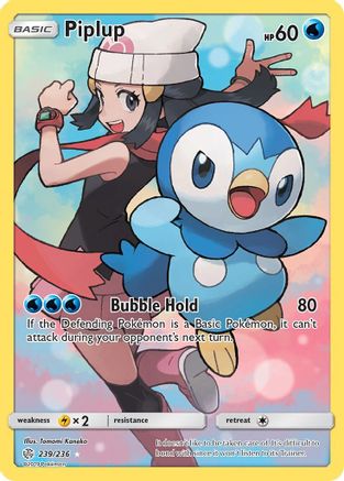 Piplup (Secret) - 239/236 - Secret Rare