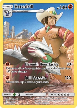 Excadrill (Secret) - 246/236 - Secret Rare