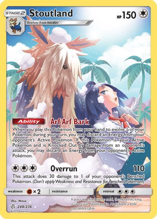 Stoutland (Secret) - 248/236 - Secret Rare