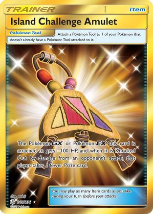 Island Challenge Amulet (Secret) - 265 - Secret Rare