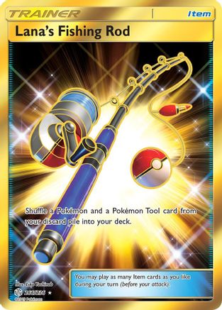 Lana's Fishing Rod (Secret) - 266 - Secret Rare
