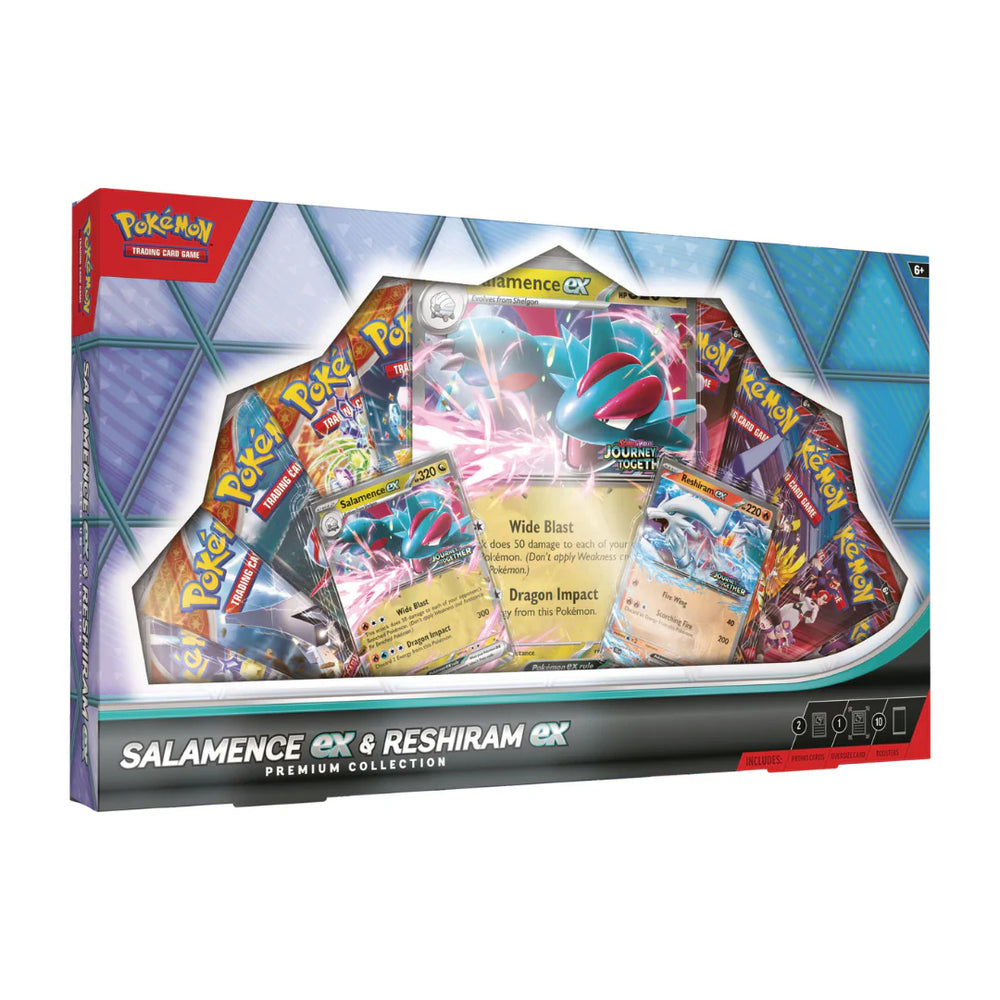 Pokemon - Salamence ex & Reshiram ex Premium Collection (Pre Order)