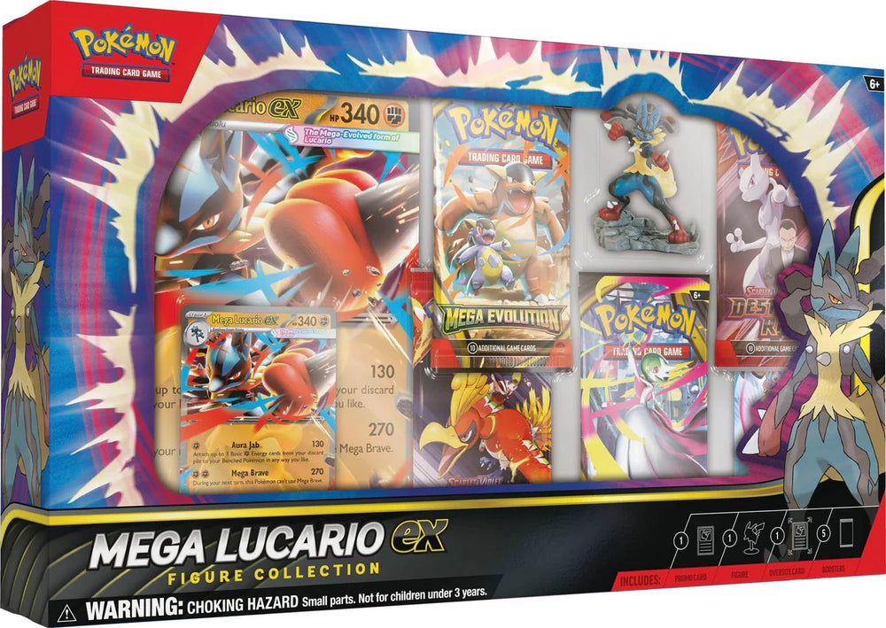 Pokemon - Mega Lucario ex Figure Collection (Pre-Order)