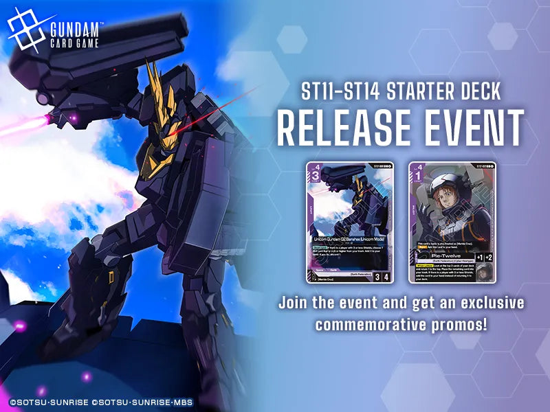Gundam Card Came - ST11-14 Release Event - September 2026