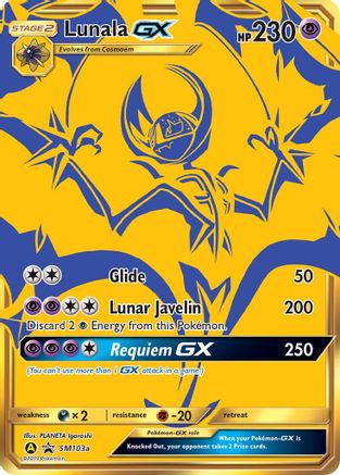 Lunala GX - SM103a - Promo