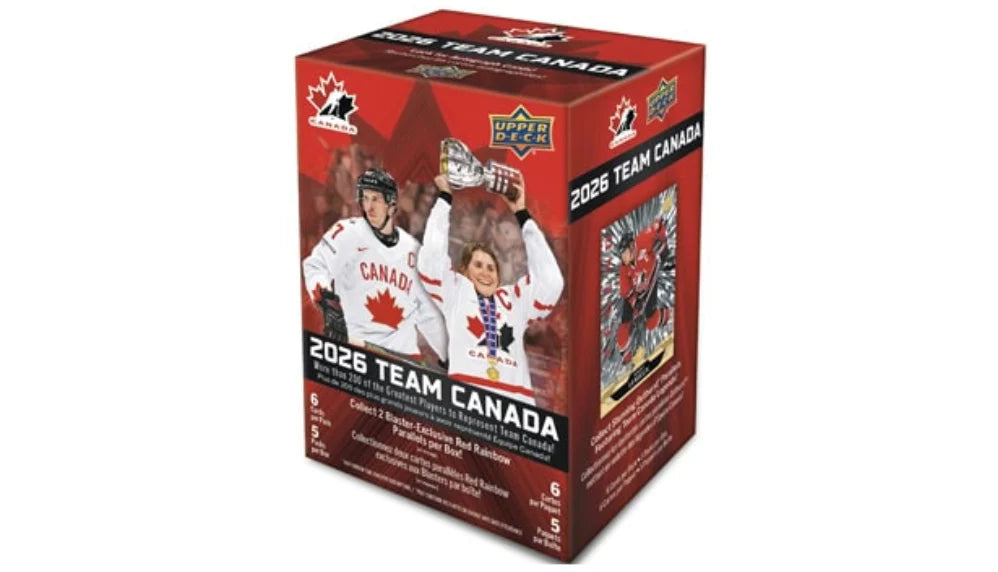 2026 Upper Deck Team Canada Hockey - Blaster Box