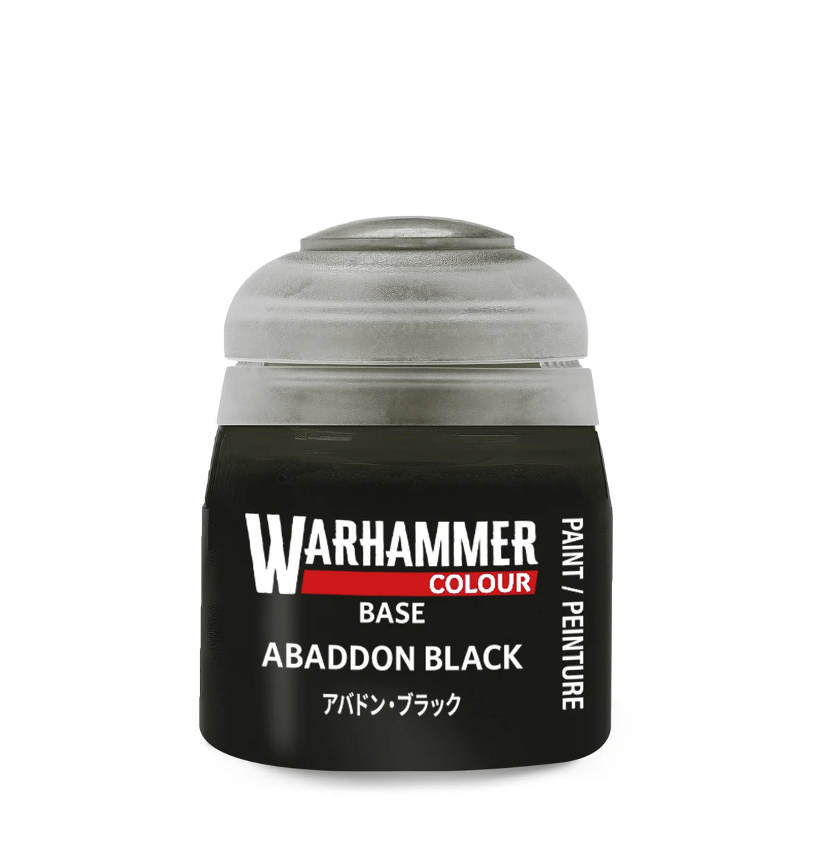 Warhammer Colour - Base - Abaddon Black (12ml)