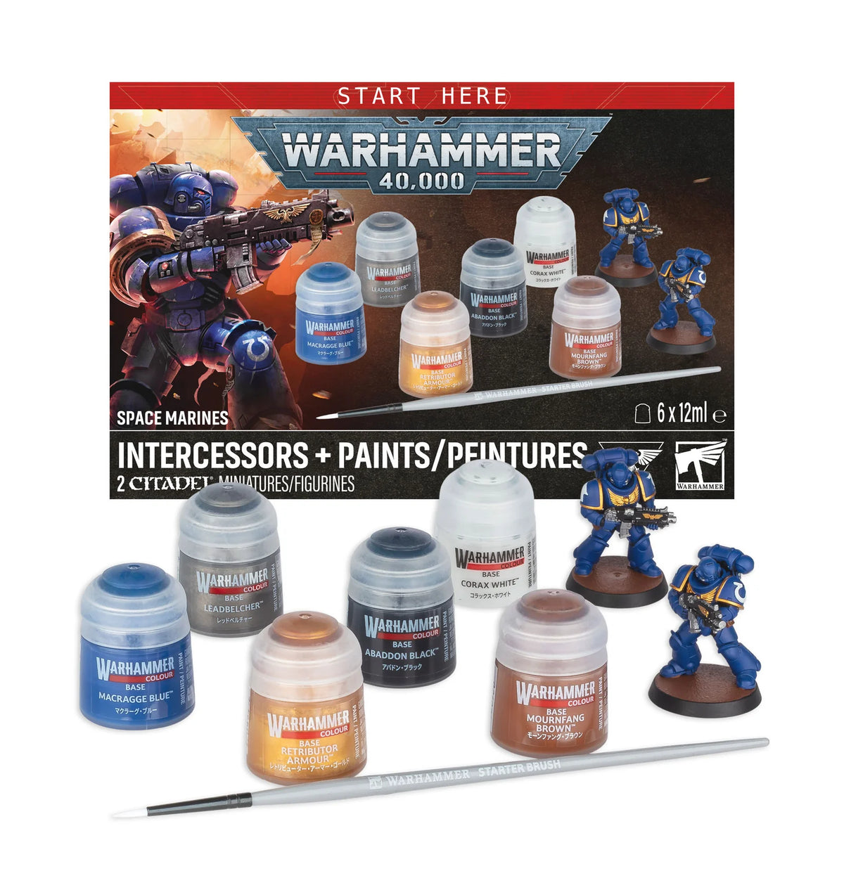 Warhammer 40,000 - Intercessors + Paints