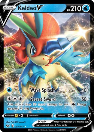Keldeo V - 053/202 - Ultra Rare
