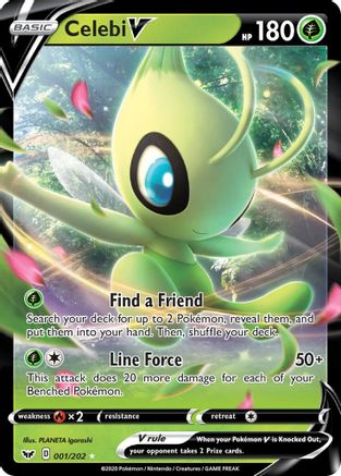 Celebi V - 001/202 - Ultra Rare