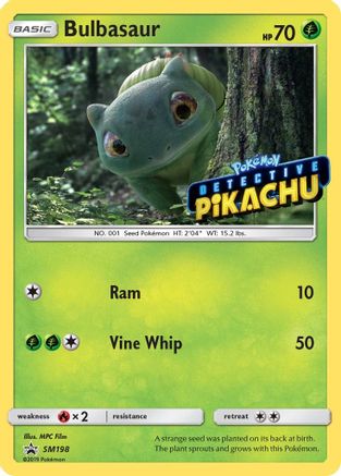 Bulbasaur - SM198 - Promo - Holofoil