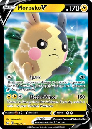 Morpeko V - 079/202 - Ultra Rare