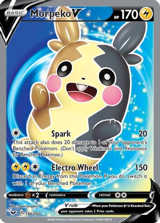 Morpeko V (Full Art) - 190/202 - Ultra Rare