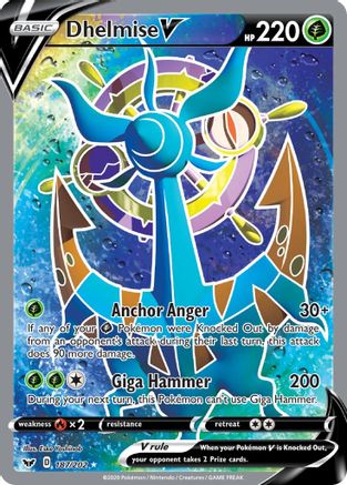Dhelmise V (Full Art) - 187/202 - Ultra Rare