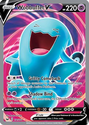 Wobbuffet V (Full Art) - 191/202 - Ultra Rare
