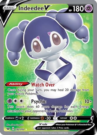 Indeedee V (Full Art) - 192/202 - Ultra Rare
