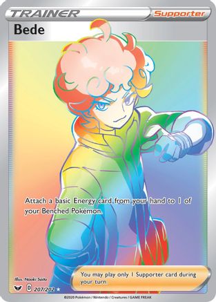 Bede (Secret) - 207/202 - Secret Rare