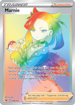 Marnie (Secret) - 208/202 - Secret Rare