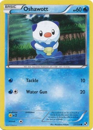 Oshawott - 027/114 - Promo