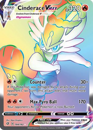 Cinderace VMAX (Secret) - 194/192 - Secret Rare