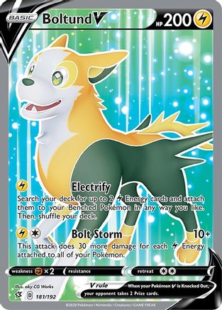 Boltund V (Full Art) - 181/192 - Ultra Rare