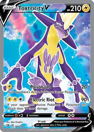 Toxtricity V (Full Art) - 182/192 - Ultra Rare