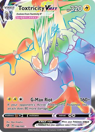 Toxtricity VMAX (Secret) - 196/192 - Secret Rare