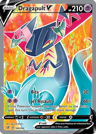Dragapult V (Full Art) - 183/192 - Ultra Rare