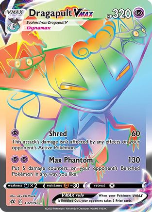 Dragapult VMAX (Secret) - 197/192 - Secret Rare