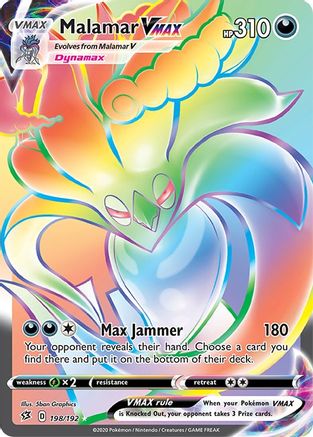Malamar VMAX (Secret) - 198/192 - Secret Rare