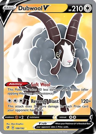 Dubwool V (Full Art) - 188/192 - Ultra Rare