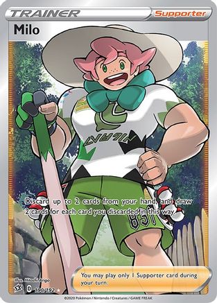 Milo (Full Art) - 190/192 - Ultra Rare