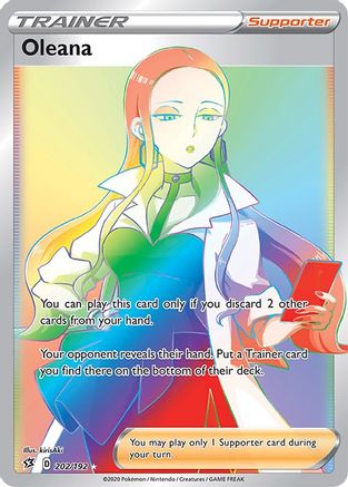 Oleana (Secret) - 202/192 - Secret Rare